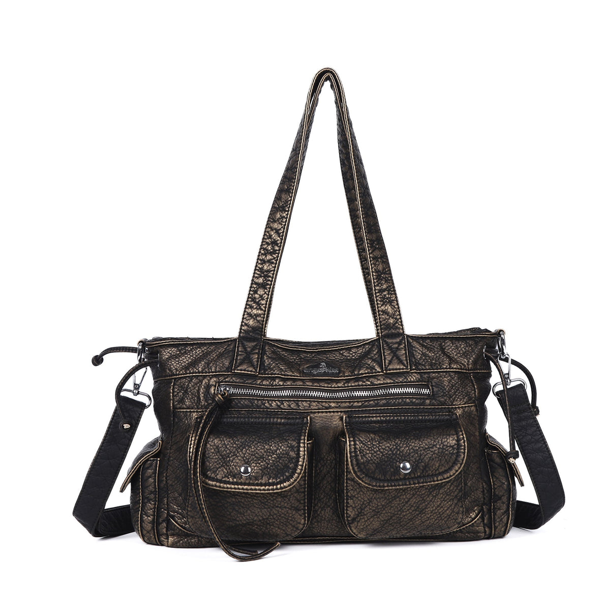 Solid color Wash Comfort Classic tote/Hobo bag