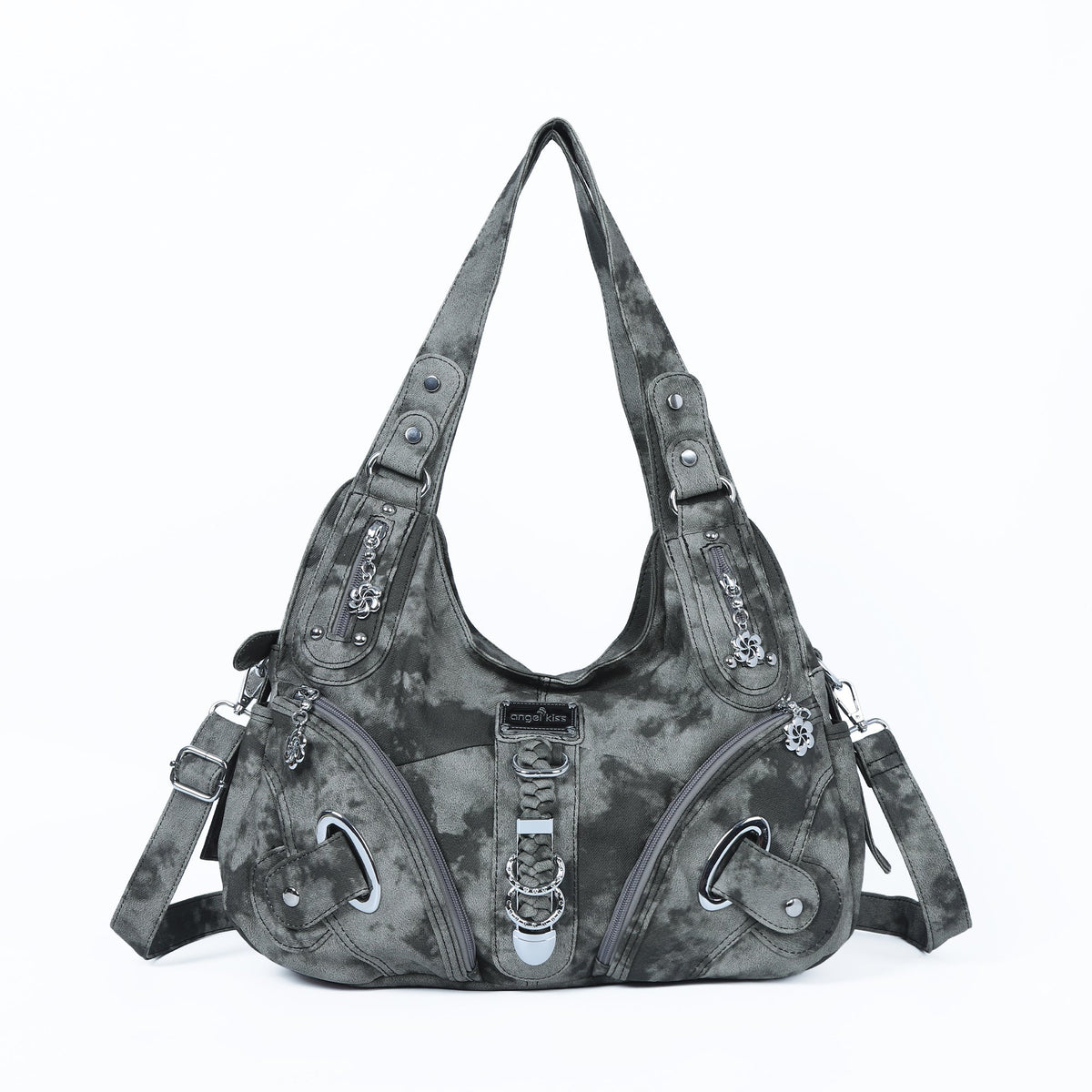 Relaxed Elegant-Line Multi-Pocket Tote Bag