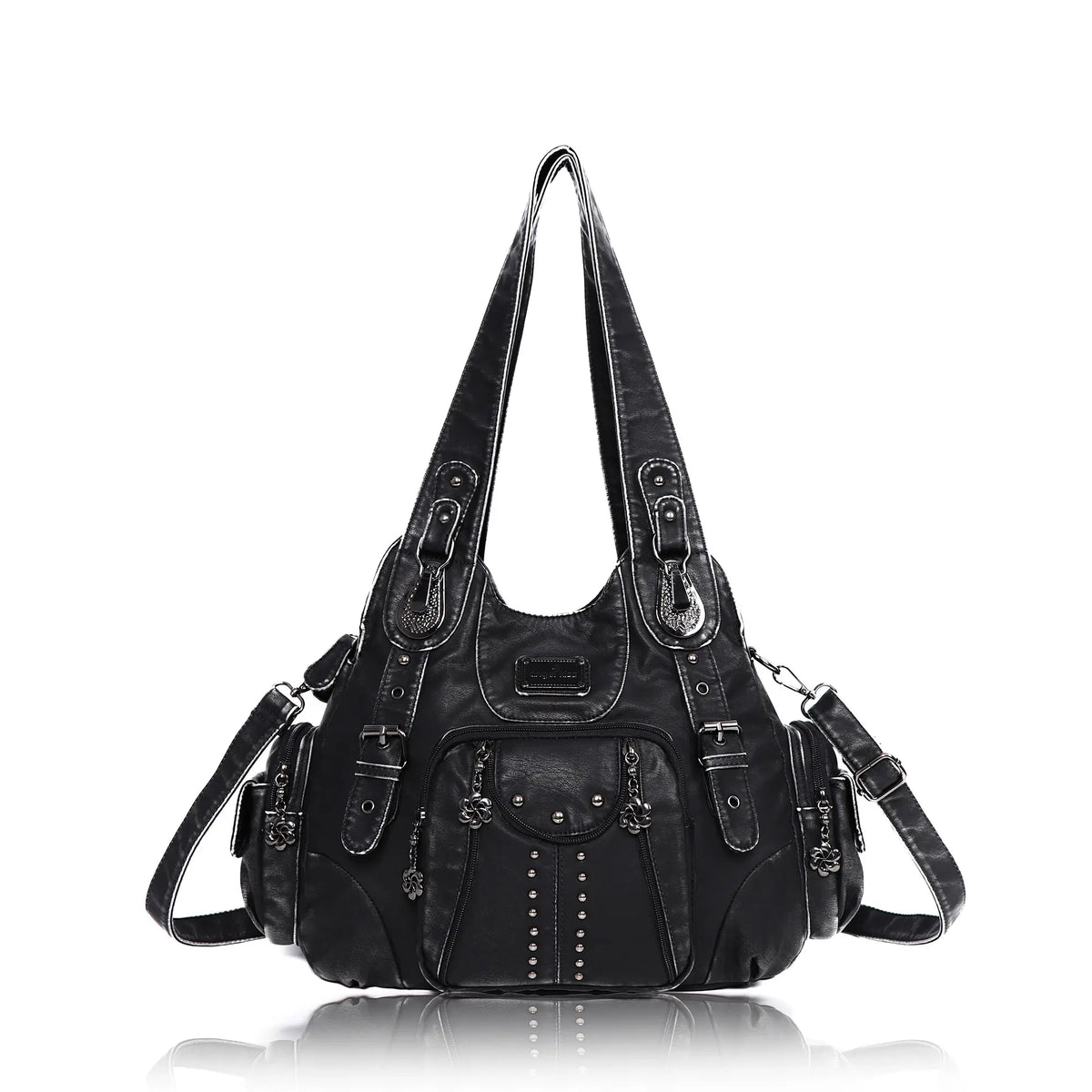Vegan Leather Shoulder Bag · Tote & Crossbody · Soft yet Structured